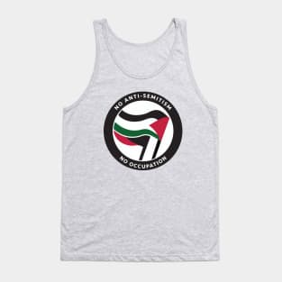 No Antisemitism No Occupation Tank Top